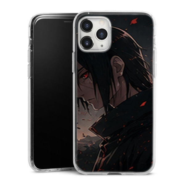 Coque Itachi Uchiha Profil Coucher Soleil Cendres — MaCoquePerso