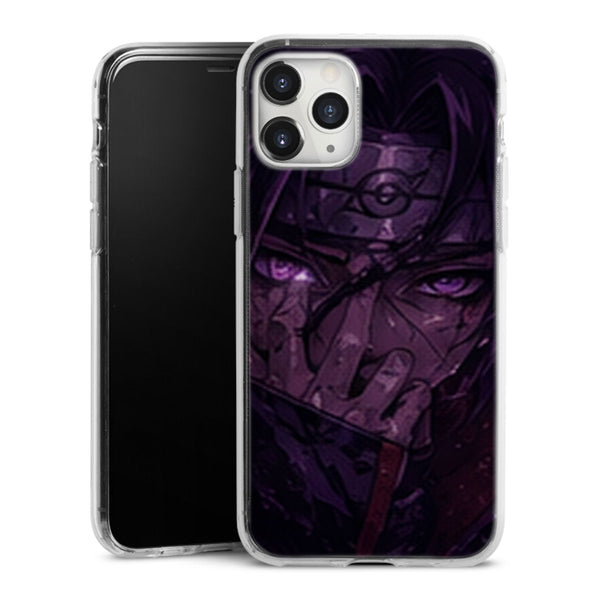 Coque Itachi Uchiha Regard Violet Sharingan Sombre — MaCoquePerso