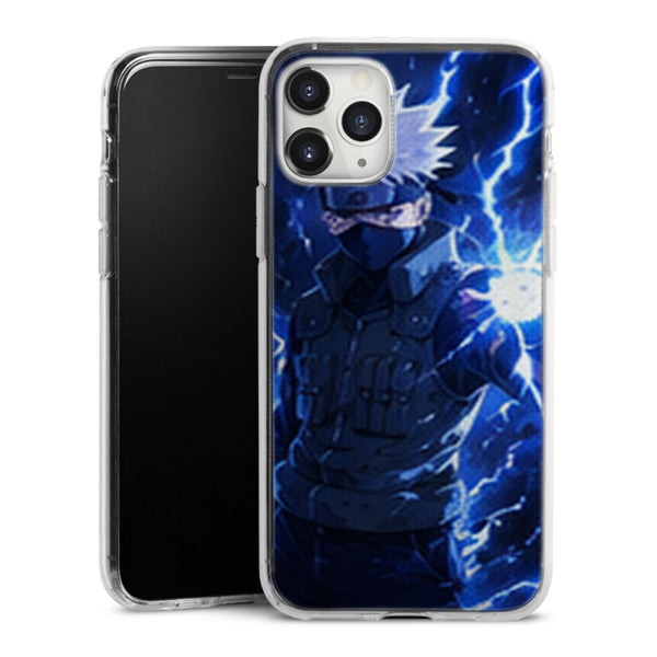 Coque Kakashi Chidori Bleu Lightning Blade Combat - coque telephone Kakashi Naruto Shippuden