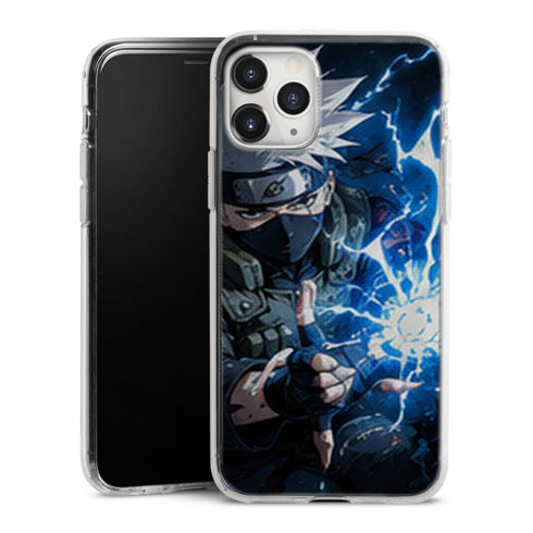 Coque Kakashi Chidori Eclair Bleu Raikiri Naruto Shippuden - coque telephone Kakashi Naruto Shippuden