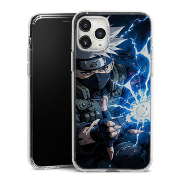 Coque Kakashi Chidori Eclair Bleu Raikiri Naruto Shippuden - coque telephone Kakashi Naruto Shippuden