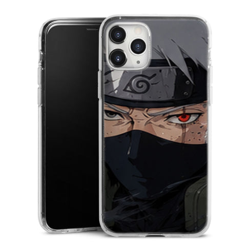 Coque Kakashi Hatake Double Regard Sharingan Konoha - coque telephone Kakashi Naruto Shippuden
