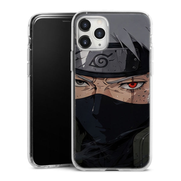 Coque Kakashi Hatake Double Regard Sharingan Konoha - coque telephone Kakashi Naruto Shippuden