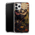 Coque Kakashi Hatake Feuilles Orange Regard Ninja - coque telephone Kakashi Naruto Shippuden