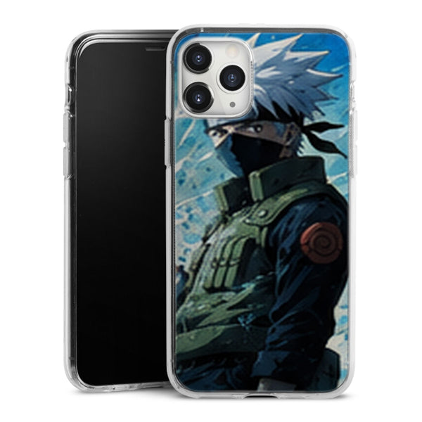 Coque Kakashi Hatake Glace Bleue Profil Ninja - coque telephone Kakashi Naruto Shippuden