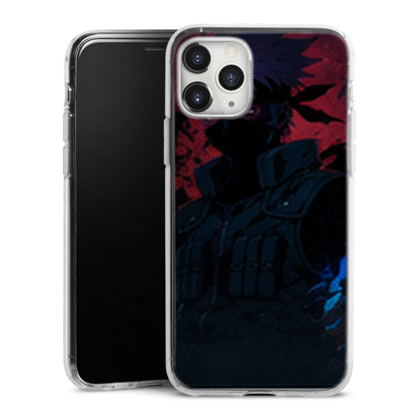 Coque Kakashi Hatake Rouge Noir Chakra Sombre - coque telephone Kakashi Naruto Shippuden