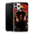 Coque Naruto Uzumaki Assis Fond Rouge Manga — MaCoquePerso