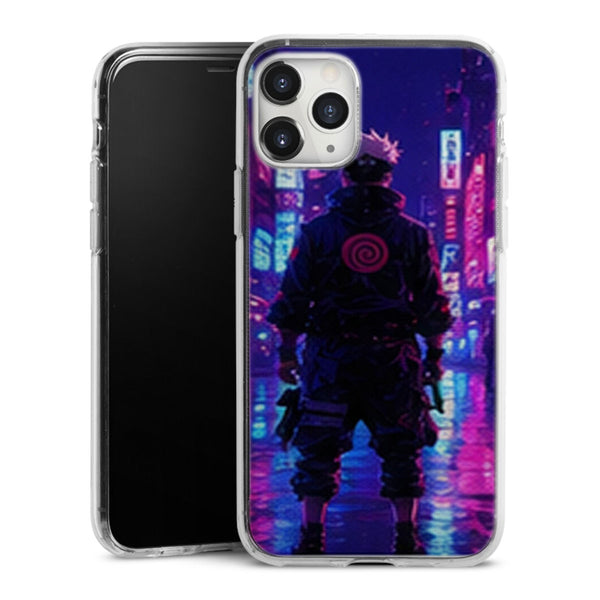 Coque Naruto Uzumaki Neon Ville Cyberpunk — MaCoquePerso