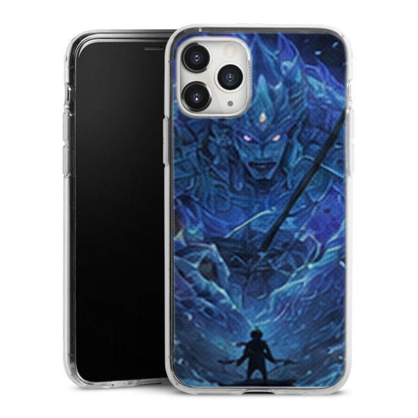 Coque Sasuke Susanoo Bleu Geant Samourai — MaCoquePerso