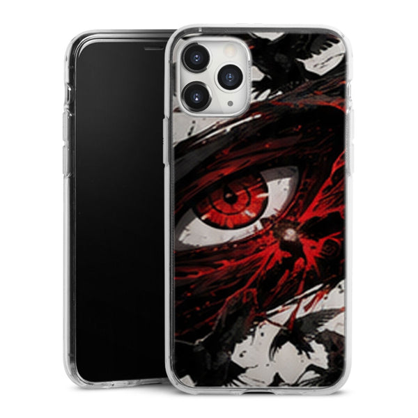 Coque Sharingan Mangekyo Rouge Uchiha Corbeaux — MaCoquePerso