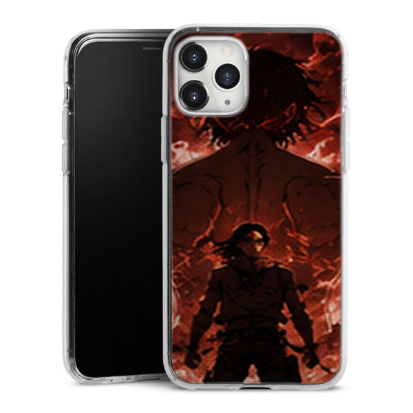 Coque Eren Titan Dos au Titan Attaque des Titans - coque silicone manga iPhone Samsung