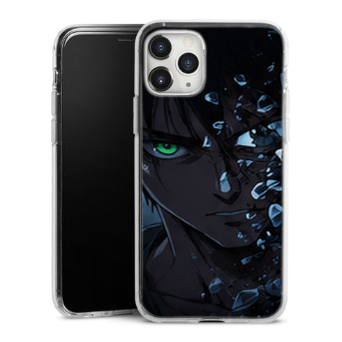 Coque Eren Titan Fragments de Glace Attaque des Titans - coque silicone manga iPhone Samsung