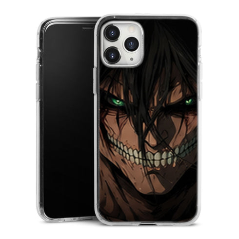 Coque Eren Titan Regard Titanique Attaque des Titans - coque silicone manga iPhone Samsung - second visuel
