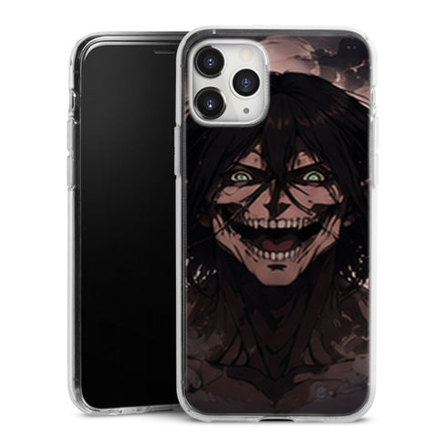 Coque Eren Titan Sourire Demoniaque Attaque des Titans - coque silicone manga iPhone Samsung - second visuel