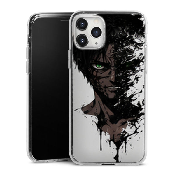 Coque Eren Titan Visage Brise Attaque des Titans - coque silicone manga iPhone Samsung
