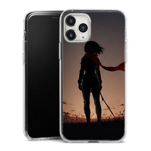 Coque Mikasa Ackerman Dernier Crepuscule Attaque des Titans - coque silicone manga iPhone Samsung - second visuel