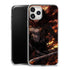Coque Mikasa Ackerman Flammes du Combat Attaque des Titans - coque silicone manga iPhone Samsung - second visuel
