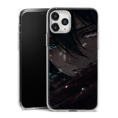 Coque Mikasa Ackerman Larmes de Bataille Attaque des Titans - coque silicone manga iPhone Samsung - second visuel