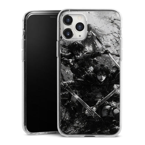 Coque Shingeki No Kyojin Escouade Noir Et Blanc | Attaque des Titans