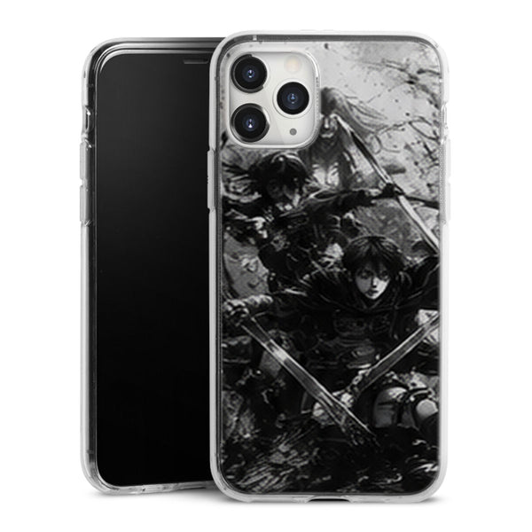 Coque Shingeki No Kyojin Escouade Noir Et Blanc | Attaque des Titans