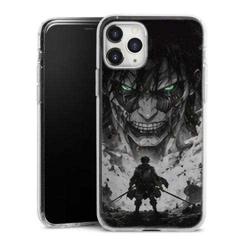 Coque Shingeki No Kyojin Titan Noir Et Blanc | Attaque des Titans