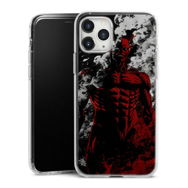Coque Titan Colossal Fumee Rouge Edition Limitée - coque manga Titan Colossal Attaque des Titans