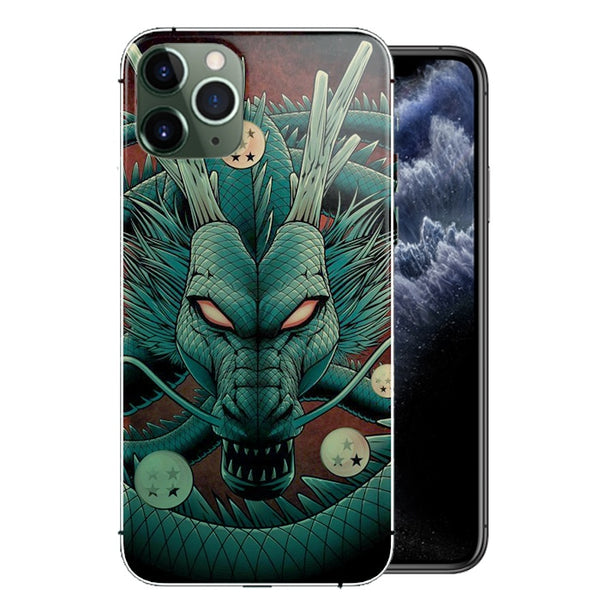Coque Dragon Shenron pour téléphones Apple iPhone 12, iPhone 12 PRO, iPhone 12 MAX, iPhone 12 PRO MAX
