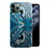 Coque Hibou Bleu Azteque pour iPhone 11, iPhone 12, iPhone 12 MAX, iPhone 12 PRO, iPhone 12 PRO MAX