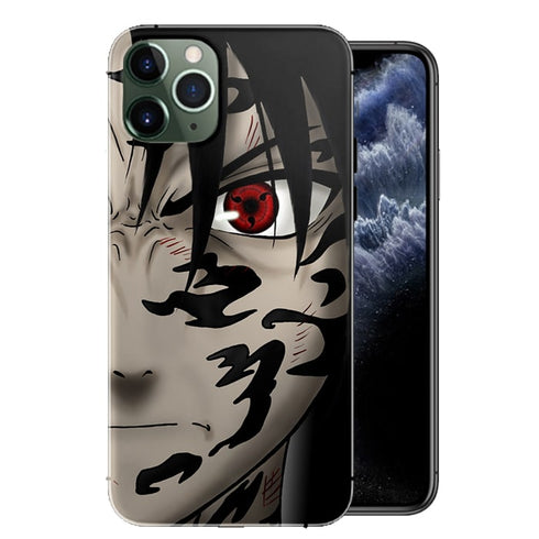 Coque iPhone 11 Sasuke Sharingan / Housse anti-chocs / 11 PRO, PRO MAX | iPhone 12, iPhone 12 MAX, iPhone 12 PRO, iPhone 12 PRO MAX MaCoquePerso