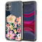 Initiale Flower | Coque en Silicone, Verre | Tpu Antichocs | Protection Compatible smartphones iPhone - MaCoquePerso
