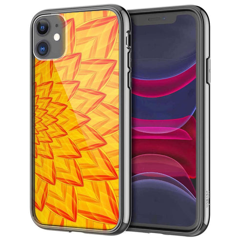 Dahlia Burning | Coque en Silicone, Verre | Tpu Antichocs | Protection Compatible smartphones iPhone - MaCoquePerso