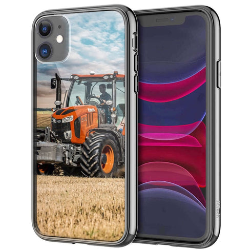 Farm Tractor Kubota | Coque en Silicone, Verre | Tpu Antichocs | Protection Compatible smartphones iPhone - MaCoquePerso