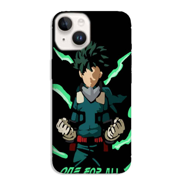 Coque iPhone 14 Deku One For All