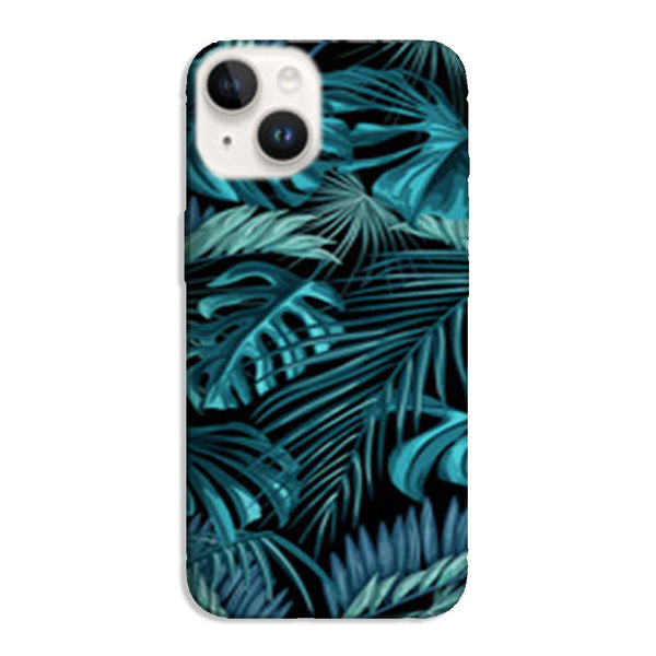Coque pour iPhone 14 Feuillage Tropical