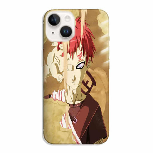 Coque iPhone 14 Gaara Naruto