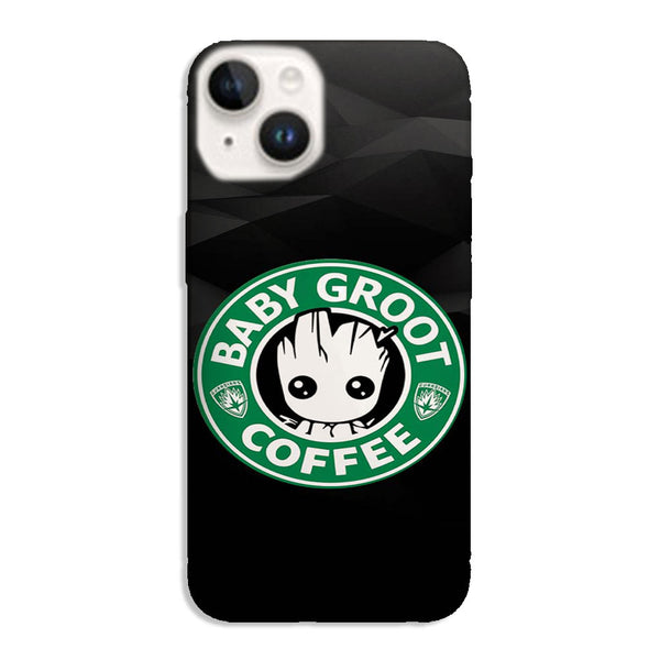 Coque iPhone 14 Groot Coffee