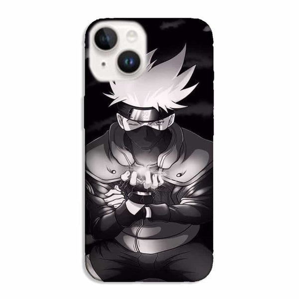 Coque iPhone 14 Naruto Kakashi Pouvoir Des Ombres