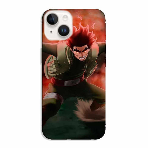 Coque iPhone 14 Naruto Gai Porte de la Mort