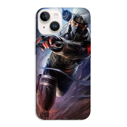 Coque iPhone 14 Naruto Kakashi Hatake Raikiri