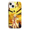 Coque iPhone 14 Naruto Kyubi Jaune