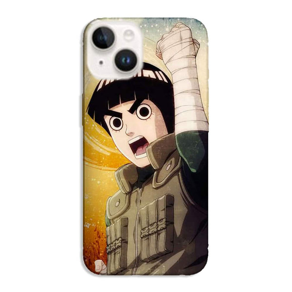 Coque iPhone 14 Naruto Rock Lee