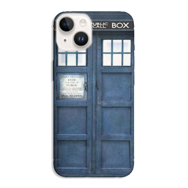 Coque iPhone 14 Police Box