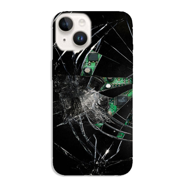 Coque iPhone 14 Broken Phone