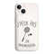 Coque iPhone 14 Je peux pas j'ai Badminton