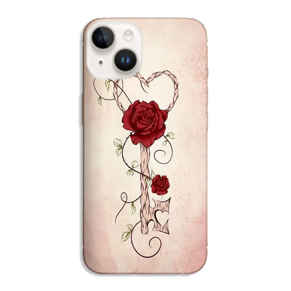 Coque iPhone 14 Key of Love