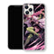 Coque iPhone 15 Mitsuri Kanroji Attaque Rubans Roses | Manga Demon Slayer - coque Mitsuri Kanroji manga pour iPhone 15