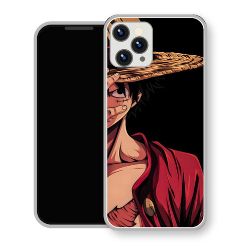 Coque iPhone 15 One Piece Luffy Chapeau Noir | Manga - coque One Piece manga pour iPhone 15