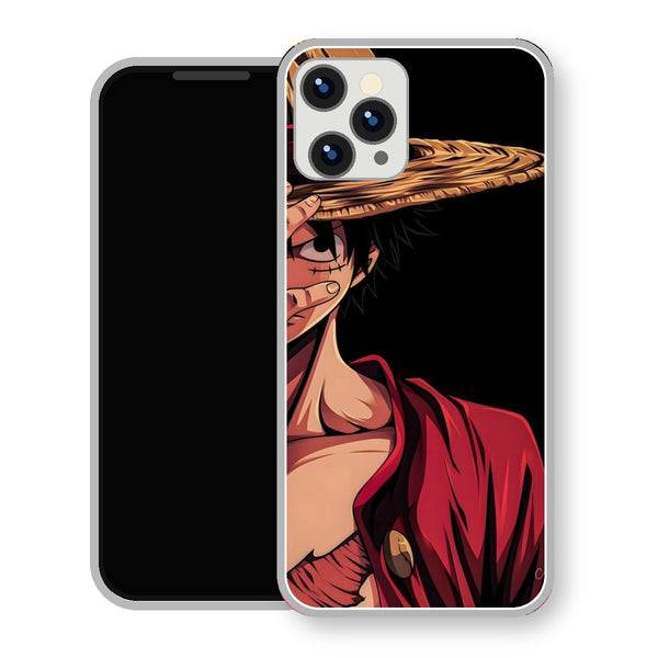 Coque iPhone 15 One Piece Luffy Chapeau Noir | Manga - coque One Piece manga pour iPhone 15