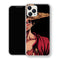 Coque iPhone 15 One Piece Luffy Chapeau Noir | Manga - coque One Piece manga pour iPhone 15