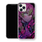 Coque iPhone 15 Mitsuri Kanroji Regard Magenta Sombre | Manga Demon Slayer - coque Mitsuri Kanroji manga pour iPhone 15